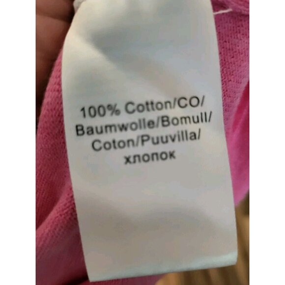 New Pink Hooded Mid Length Light Cardigan Sweater Tie Waist Pockets Marble Sz XS - Picture 6 of 7